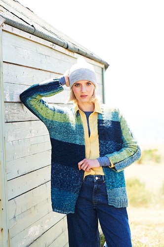 Strickanleitung Stylecraft Batik Swirl DK No. 9673 Jacke, Schal und Mütze-2