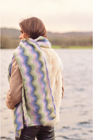 Strickanleitung Essentials Super Kid Mohair Loves Silk Print Retro Schal