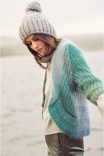 Strickanleitung Essentials Super Kid Mohair Loves Silk Colourlove Strickjacke-2