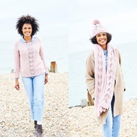 Strickanleitung Stylecraft Bellissima Chunky No. 9692 Pullover, Mütze und Schal