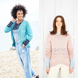 Strickanleitung Stylecraft Bellissima Chunky No. 9693 Pullover und Jacke