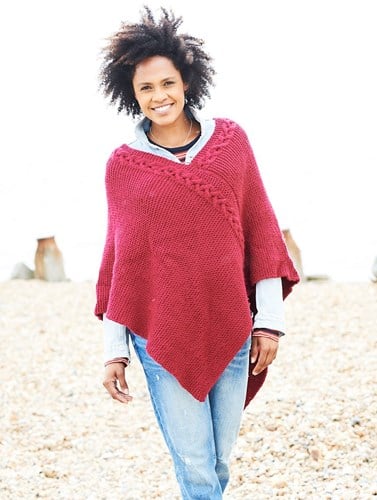 Strickanleitung Stylecraft Bellissima Chunky No. 9694 Pullover und Poncho-2