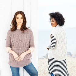 Strickanleitung Stylecraft Bellissima Chunky No. 9695 Jacke und Pullover