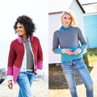 Strickanleitung Stylecraft Bellissima DK No. 9697 Jacke und Pullover