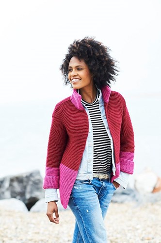 Strickanleitung Stylecraft Bellissima DK No. 9697 Jacke und Pullover-2