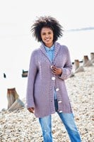 Strickanleitung Stylecraft Bellissima Chunky No. 9701 Lange Jacken-2
