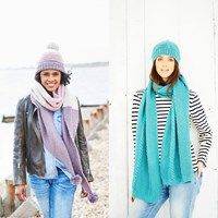 Strickanleitung Stylecraft Bellissima DK No. 9702 Schals und Mützen