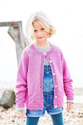 Strickanleitung Stylecraft Bellissima DK No. 9704 Mädchenjacken-3