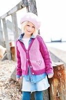 Strickanleitung Stylecraft Bellissima DK No. 9707 Mädchenjacken-2