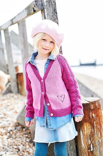Strickanleitung Stylecraft Bellissima DK No. 9707 Mädchenjacken-2