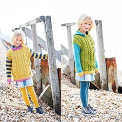 Strickanleitung Stylecraft Bellissima DK No. 9708 Mädchenpullover
