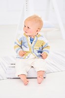 Strickanleitung Stylecraft Bambino Prints DK No. 9745 Babypullover und Jacke-3