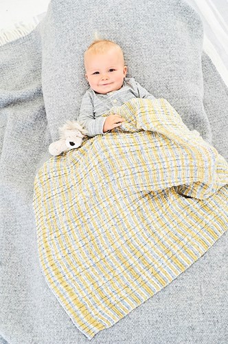 Strickanleitung Stylecraft Bambino Prints DK No. 9748 Babydecke, Mütze und Handschuhe-2