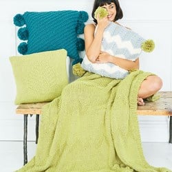 Strickanleitung  Stylecraft Special XL Super Chunky No. 9789 Decken und Kissen