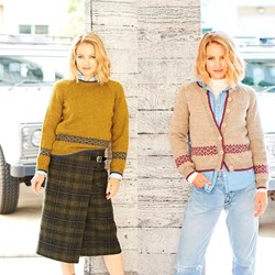 Strickanleitung Stylecraft Highland Heathers DK No. 9794 Cardigan und Sweater