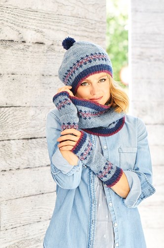 Strickanleitung Stylecraft Highland Heathers DK No. 9796 Accessoires-2