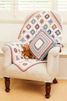 Häkelanleitung Stylecraft Naturals - Bamboo + Cotton DK No. 9804 Decke & Kissen-2