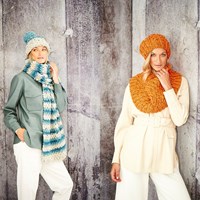 Strickanleitung Stylecraft Special XL Tweed Super Chunky No. 9805 Damenaccessoires