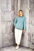 Strickanleitung Stylecraft Special XL Tweed Super Chunky No. 9806 Pullover und Jacke-2