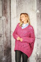 Strickanleitung Stylecraft Special XL Tweed Super Chunky No. 9807 Poncho und Pullover-3
