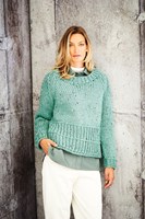 Strickanleitung Stylecraft Special XL Tweed Super Chunky No. 9808 Jacke und Pullover-3