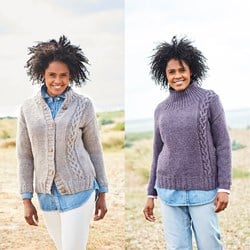 Strickanleitung Stylecraft Softie Chunky No. 9812 Jacke und Pullover