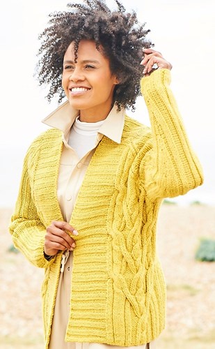 Strickanleitung Stylecraft Softie Chunky No. 9814 Pullover und Jacke-3