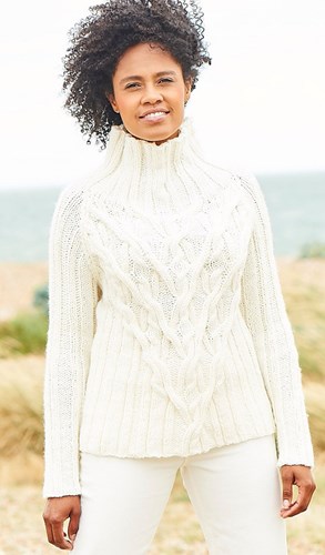 Strickanleitung Stylecraft Softie Chunky No. 9814 Pullover und Jacke-2