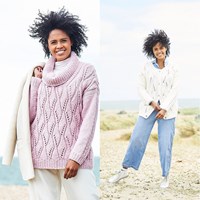Strickanleitung Stylecraft Softie Chunky No. 9816 Pullover und Jacke