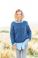 Strickanleitung Stylecraft Special Aran With Wool No. 9820 Pullover, Mütze und Schal-2