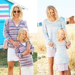 Strickanleitung Stylecraft You & Me DK No. 9823 Pullover