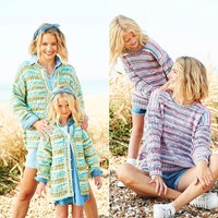 Strickanleitung Stylecraft You & Me DK No. 9826 Pullover und Jacke