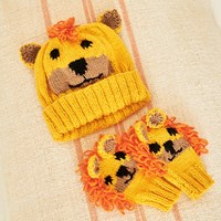Strickanleitung Stylecraft Bellissima DK No. 9868 Rory der Löwe, Mütze und Handschuhe-2
