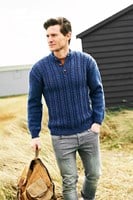 Strickanleitung Stylecraft Highland Heathers Aran No. 9875 Herrenpullover-2