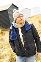 Strickanleitung Stylecraft Highland Heathers Aran No. 9878 Herren Mützen und Schals-3