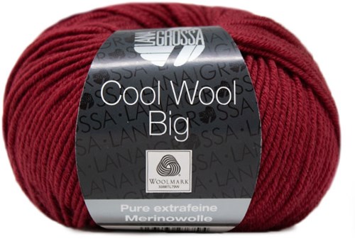 Lana Grossa Cool Wool Big 989 Indienrot