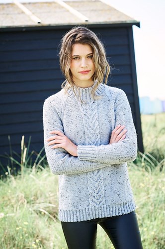 Strickanleitung Stylecraft Special Aran With Wool No. 9890 Pullover-3
