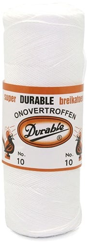 Durable Häkelgarn Nr. 10 09 Weiss