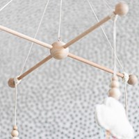 Go Handmade Mobile Holz 4 Arme-3