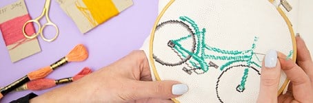 Wie geht Sticken: Von einfachsten Stickstichen bis hin zu feinen Stickgarnen