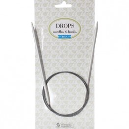 Drops Basic Rundstricknadel Aluminium 80cm 2,5mm