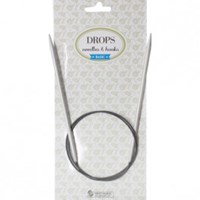 Drops Basic Rundstricknadel Aluminium 80cm 3,0mm