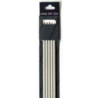 Lana Grossa 40cm Aluminium Strumpfstricknadeln 2.5mm