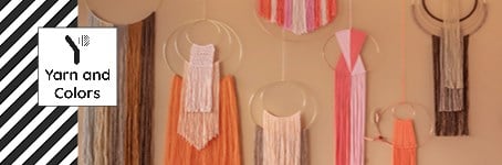 Verzieren Sie Ihre Wände mit dem Lookbook #28 More Wall Hangings von Yarn and Colors