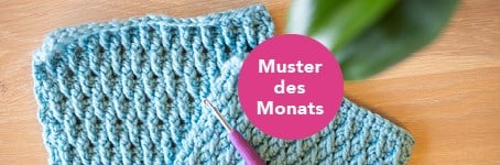 Muster des Monats – Alpine Stitch häkeln