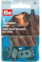 Prym Pelzhakenclips schwarz
