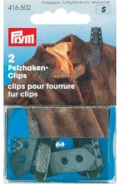 Prym Pelzhakenclips schwarz