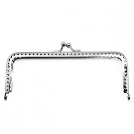 Rico portemonnee Verschluss Silber 18 x 6 cm