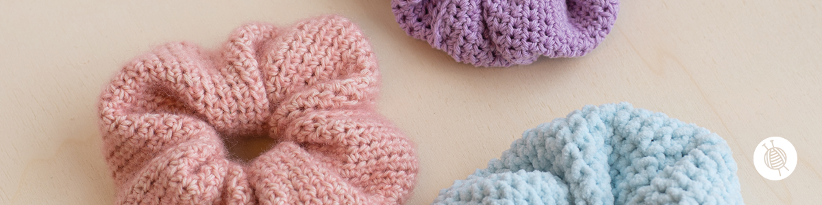 Kostenlose Häkelanleitung Scrunchie