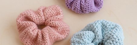 Kostenlose Häkelanleitung Scrunchie